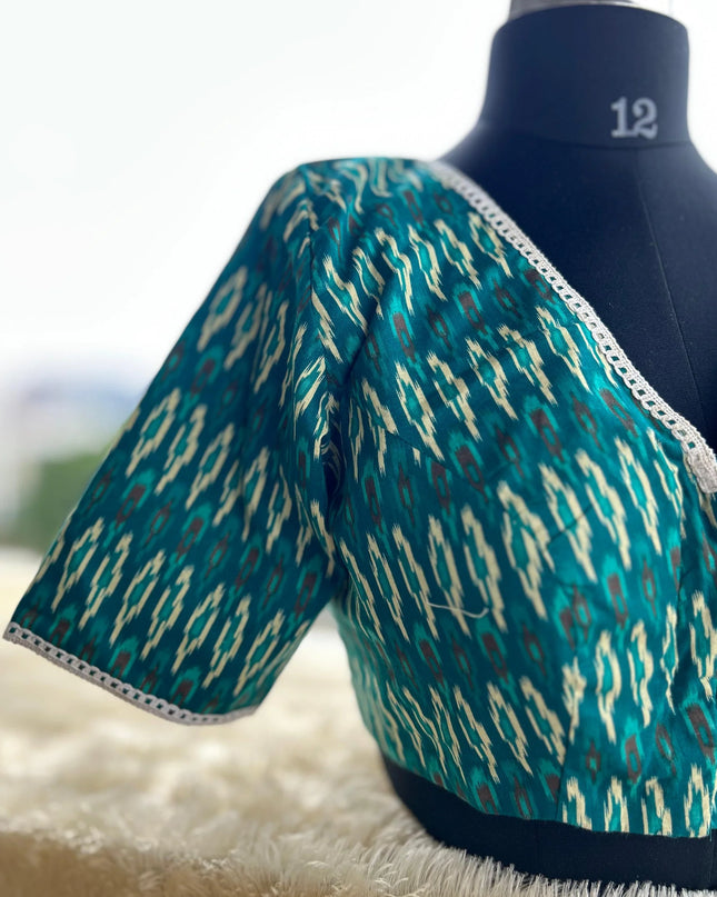 pochampally cotton blouse