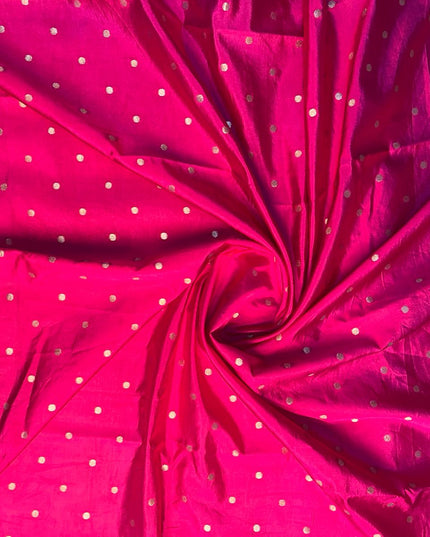 Purple Checks Tussar Saree ST103