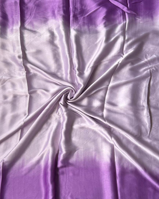 2D Light purple satin crepe 103 saree