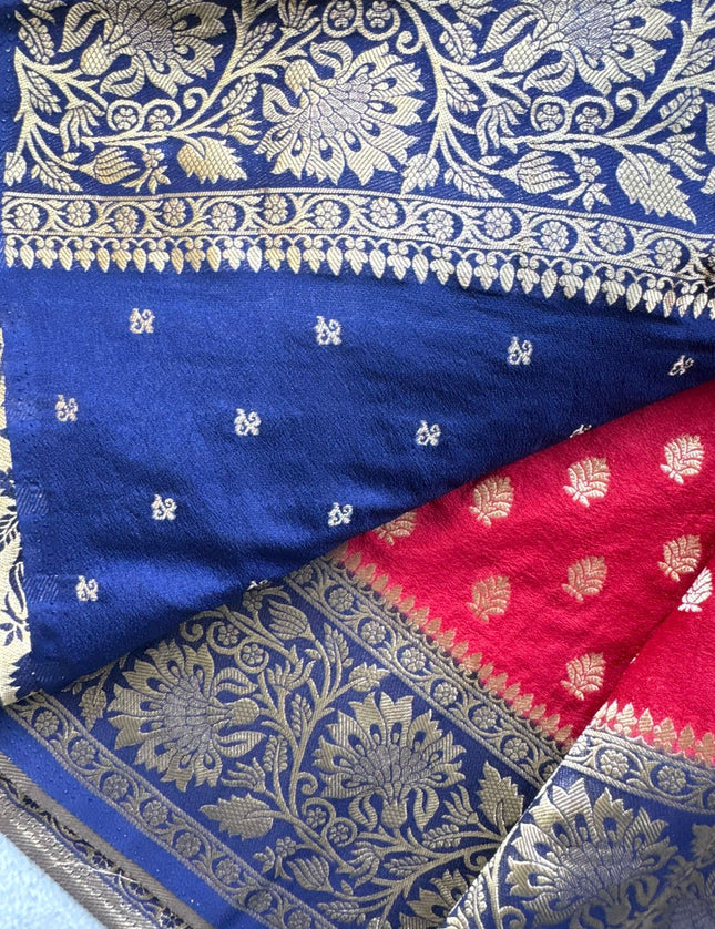 Red Georgette Saree 109
