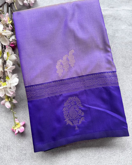 Lavender Soft Silk Saree 109