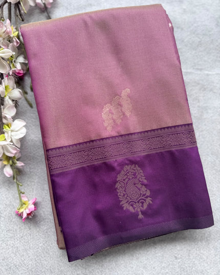 Purple Soft Silk Saree 109
