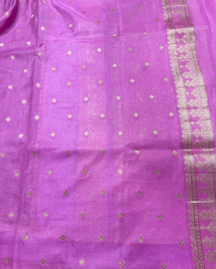 Pink Semi Georgette Saree 109