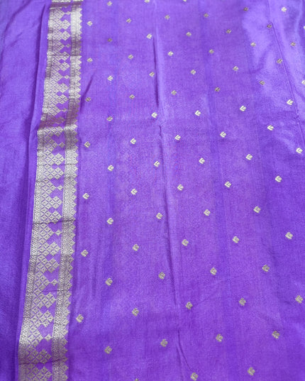 Purple Semi Georgette Saree 109