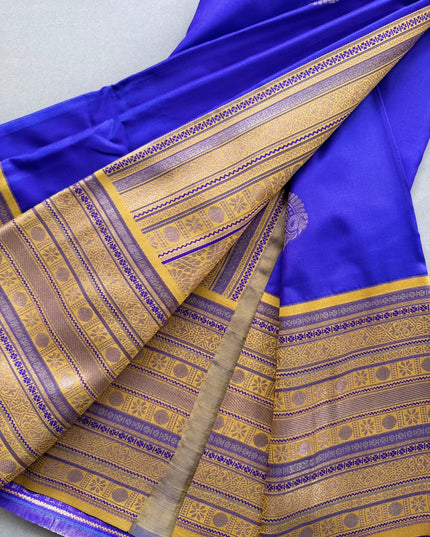 Royal Blue Soft Silk Saree 110