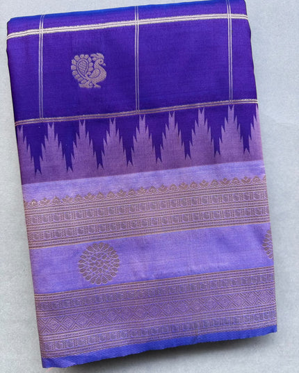 Royal Blue Soft Silk Saree 110