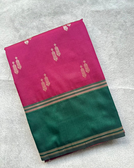 Magenta Soft Silk Saree 110